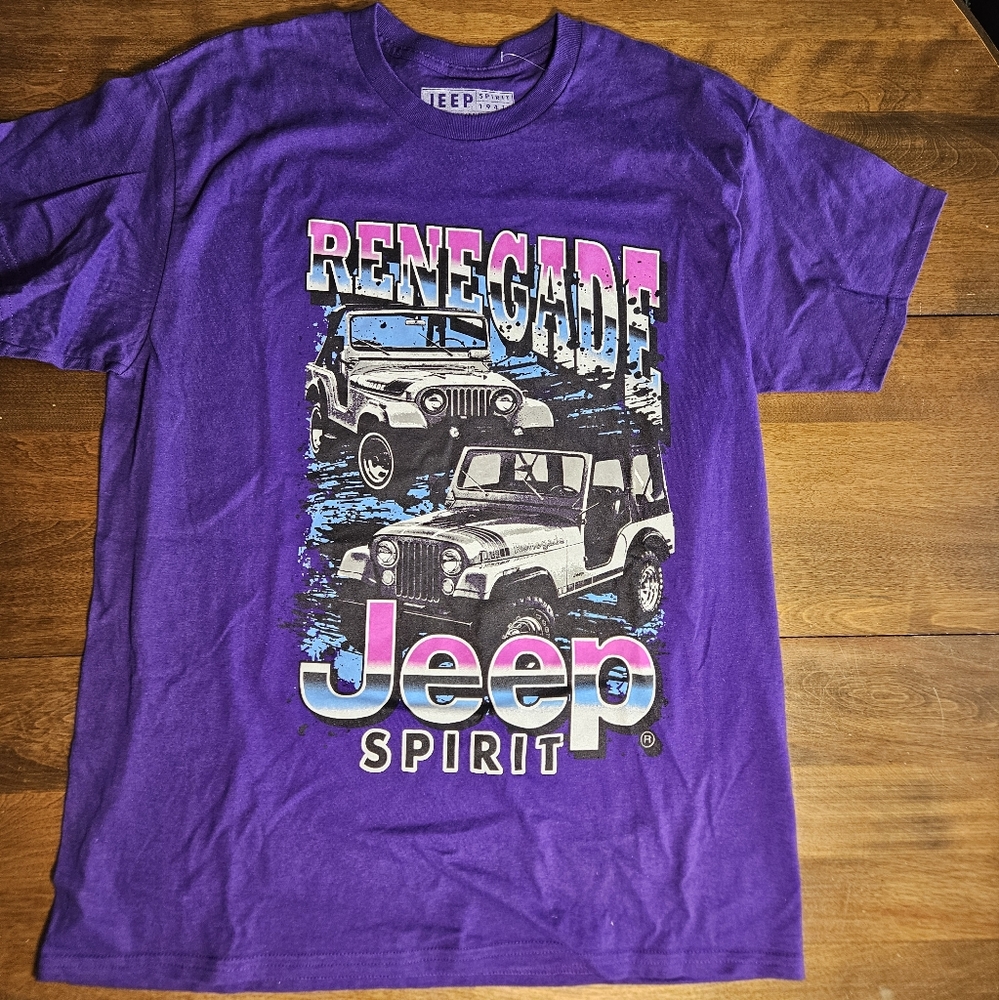 Jeep Spirit Purple Graphic Tee